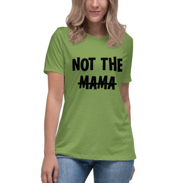 womens relaxed t shirt leaf front 660fb1ca94b9a - Mama Clothing Store - For Great Mamas