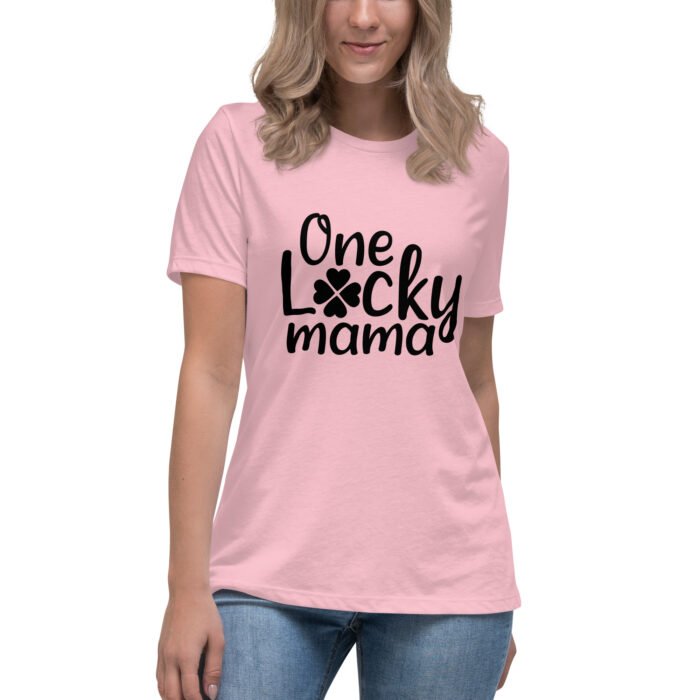 womens relaxed t shirt pink front 660bc5673bb38 - Mama Clothing Store - For Great Mamas
