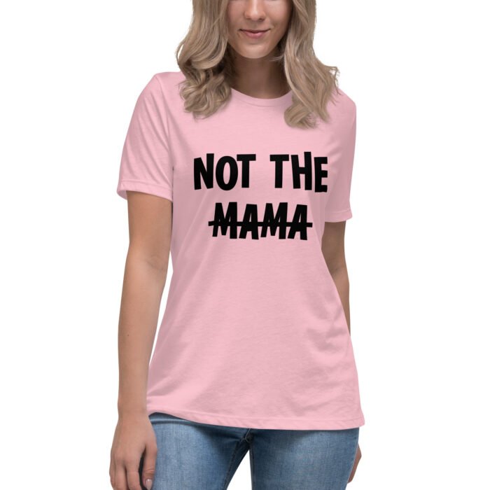 womens relaxed t shirt pink front 660fb1ca99bc1 - Mama Clothing Store - For Great Mamas