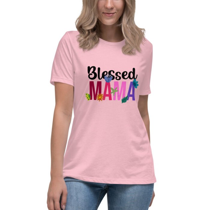 womens relaxed t shirt pink front 661911e636e3c - Mama Clothing Store - For Great Mamas