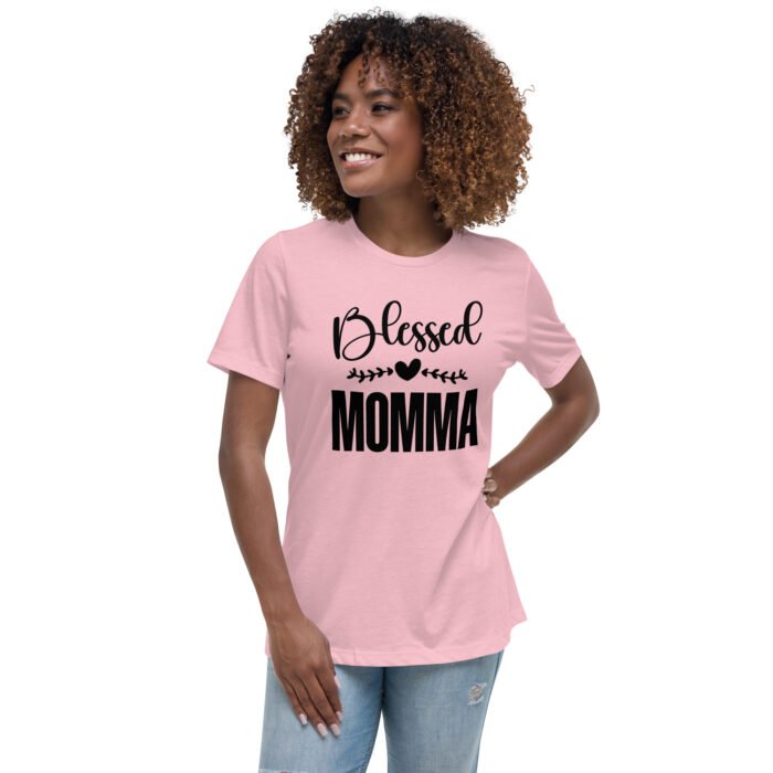 womens relaxed t shirt pink front 661d4c1510e13 - Mama Clothing Store - For Great Mamas