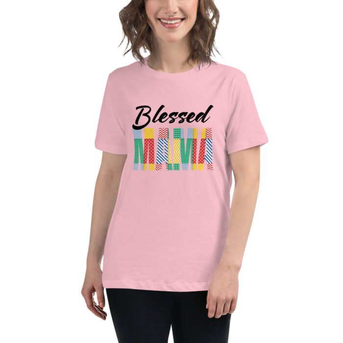 womens relaxed t shirt pink front 661e68904294d - Mama Clothing Store - For Great Mamas