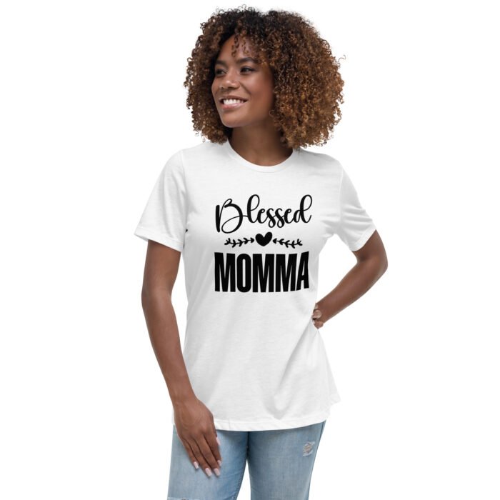 womens relaxed t shirt white front 661d4c151616e - Mama Clothing Store - For Great Mamas